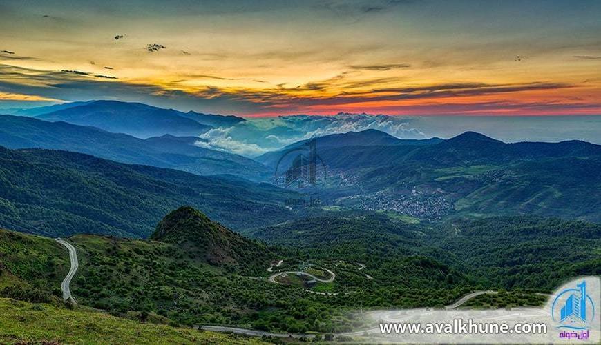 روستای فیلبند در مازندران، سرزمینی در میان ابرها