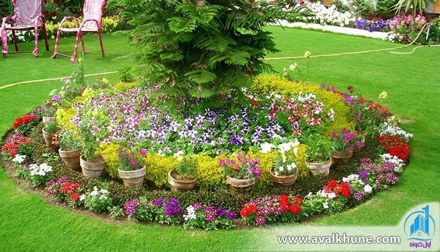 گلکاری باغچه برای عید نوروز 1401 به همراه معرفی بهترین ایده‌ها