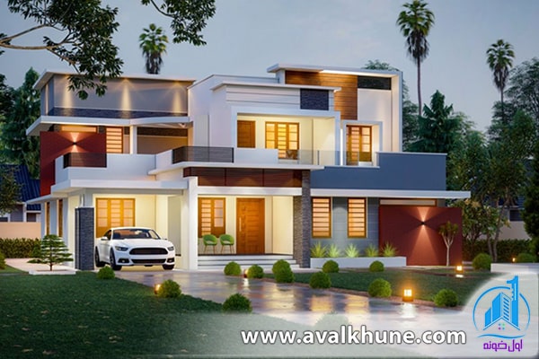 طراحی ویلای کوچک 