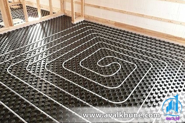 اجزای اصلی سیستم‌های گرمایش تابشی از کف 