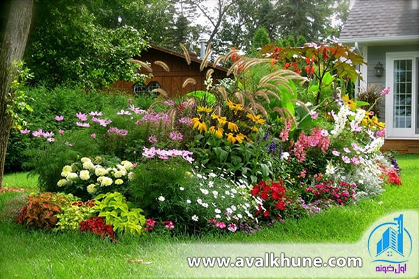 گلکاری باغچه برای عید ۱۴۰۰ 