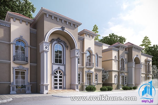 نما کلاسیک برای ویلا 