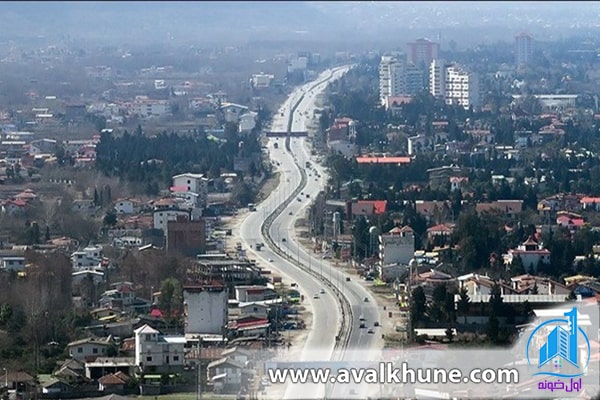مسیرهای دسترسی به چالوس 