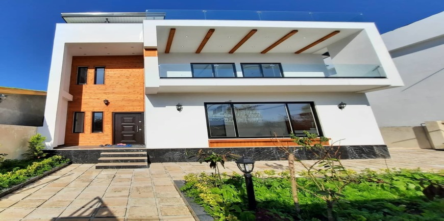 ویلا تریبلکس نما مدرن لاکچری