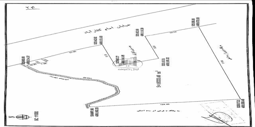 خرید زمین بر خیابان اصلی کلارآباد
