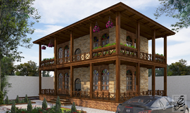 پروژه ساخت ویلا سنتی