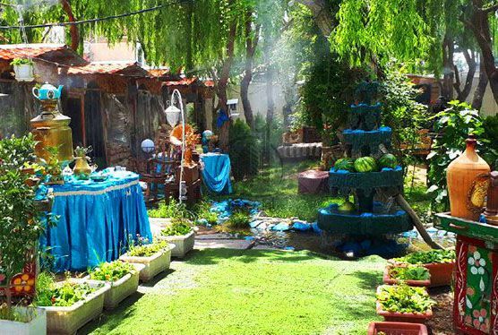 محوطه سازی به سبک باغ های ایرانی-23699