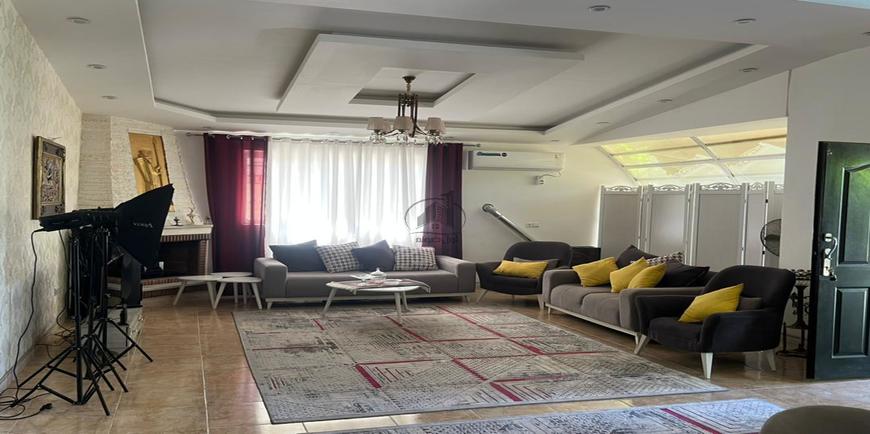 ویلا باغ نما مدرن سند با تک برگ-26403