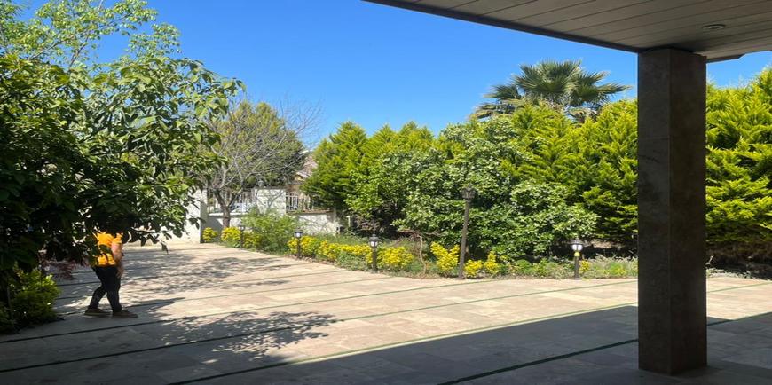 ویلا باغ نما مدرن سند با تک برگ-26402