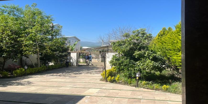 ویلا باغ نما مدرن سند با تک برگ-26401