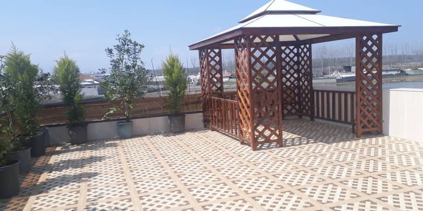 ویلا دوبلکس نما مدرن با سند-26806