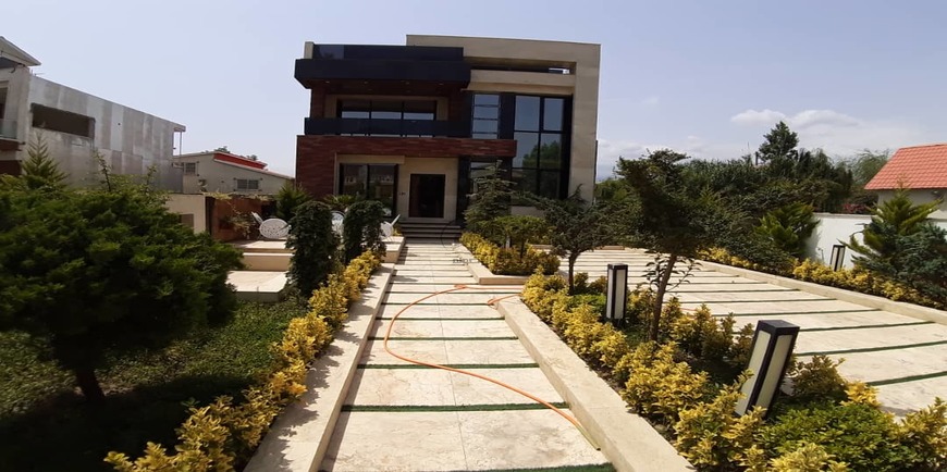 ویلا تریبلکس نما مدرن جنگلی-30105