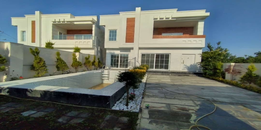 ویلا نما مدرن استخردار با سند تک برگ